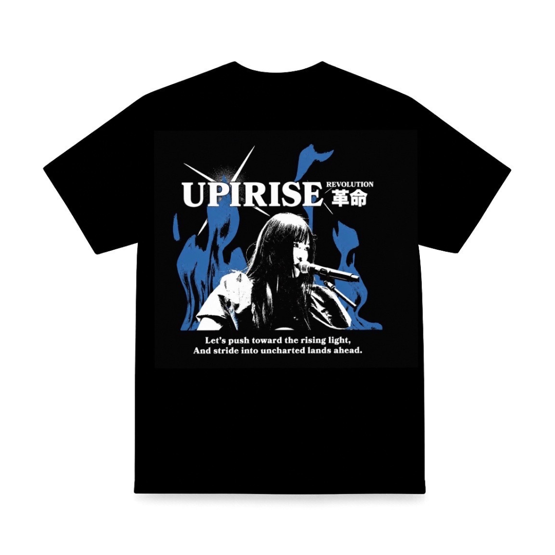 UPRISE Revolution Tshirts【靜謐藍】
