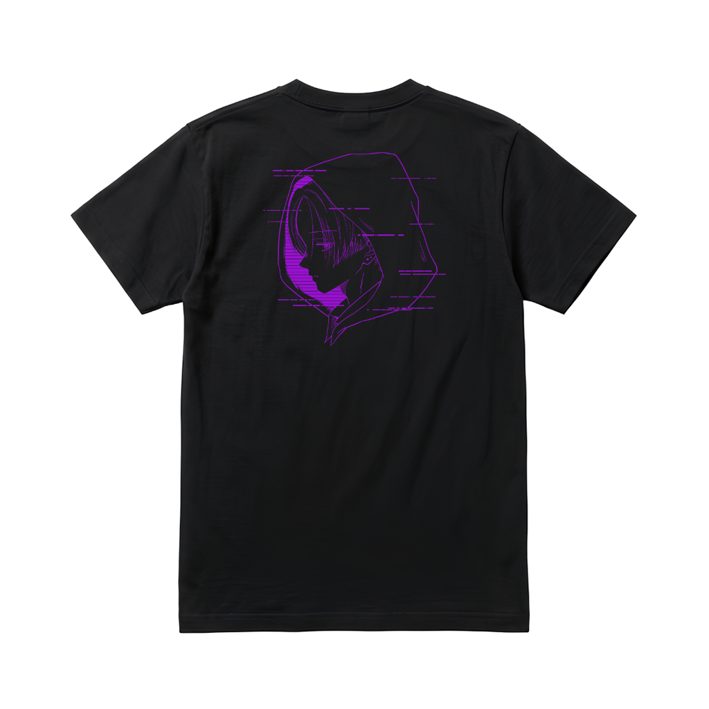 kiyu 紫LOGO 黑TShirts